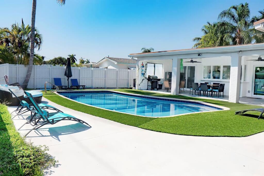 Luxurious & Modern Open Floor Plan Heated Pool Villa Hollywood Bagian luar foto